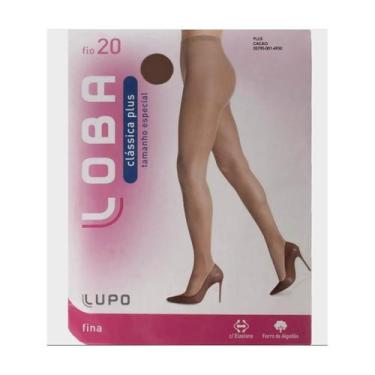 Imagem de Meia Calça Lupo Clássica Fio 20 5795 Plus Size, Cacao, EXX