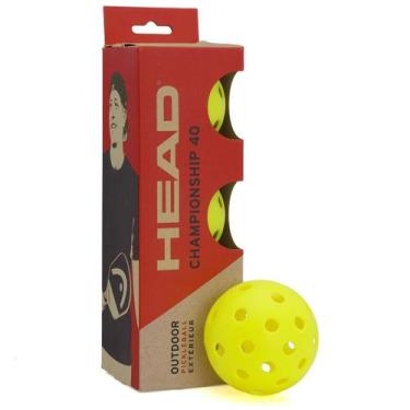 Imagem de Bola De Pickleball Head Championship 40 - Pack com 3 Bolas