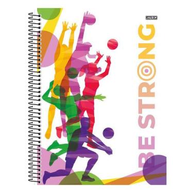 Imagem de Planner Masculino Permanente Be Strong Treinos Academia Agenda Anual, 