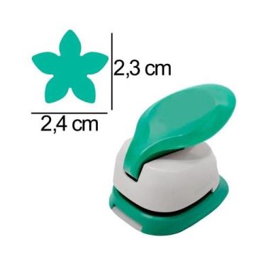 Imagem de Furador com Alavanca Jumbo Fja046 Flor 5 Pon Toke e Crie
