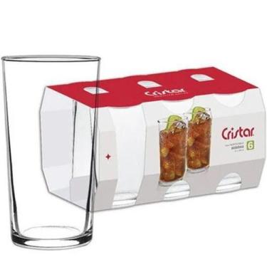 Imagem de Jogo De Copos 6 Peças Montecarlo 340ml Vidro - cristar