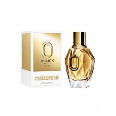 Imagem de Perfume Million Gold For Her Feminino Eau de Parfum Floral Amadeirado Almiscarado 90ML...