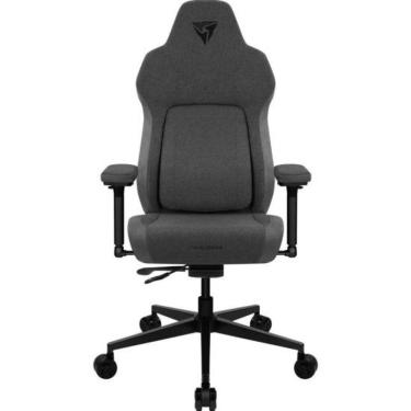 Imagem de Cadeira Gamer Core Smart Loft Thunderx3 em Tela Mesh com Suporte Lombar Automático e Ajustes SYNC5 Cinza Escuro