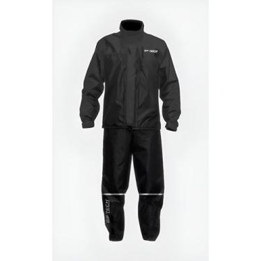 Imagem de Capa De Chuva De Nylon Para Motociclista  Gp Tech, Preta, P