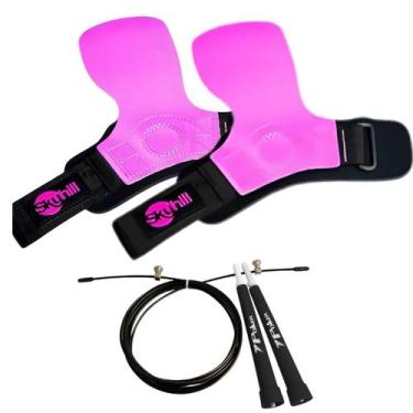 Imagem de Luva Hand Grip Skyhill Competition Com Corda, GG, Pink