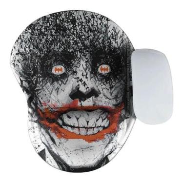 Imagem de Mouse pad Ergonômico Geek Oficial Coringa Happy Bats - BandUp, Branco