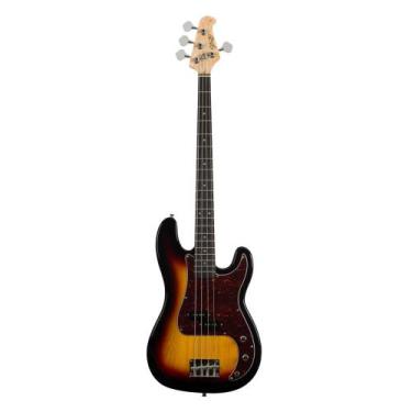 Imagem de Contrabaixo 4 Cordas Seizi Seido Precision Bass, PB 4 Sunburst