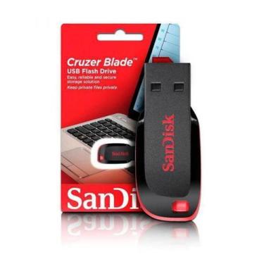 Imagem de Pendrive SanDisk Cruzer Blade 128GB - nerdecs