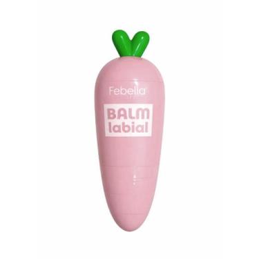 Imagem de Lip Balm Labial Febella Cenourinha Rosa Claro 04 - Febella makeup
