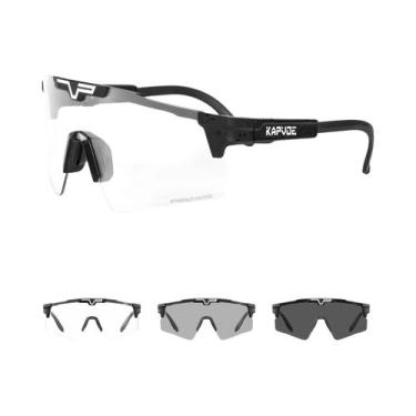 Imagem de Óculos De Ciclismo Polarizados Fotochromic UV400 Para Homens E Mulhere