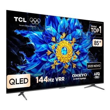 Imagem de Smart TV 85" TCL QLED 85P8L 4K UHD Google 144 Hz