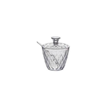 Imagem de Açucareiro Meleira C/ Colher Glamour 330ml - Plasútil