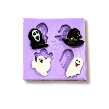 Imagem de F1767 molde de silicone halloween confeitaria biscuit - confeitaria do
