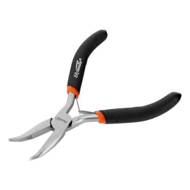 Imagem de Mini Alicate Bico Meia Cana Curvo, 5 POL., 130 MM, Niquelado