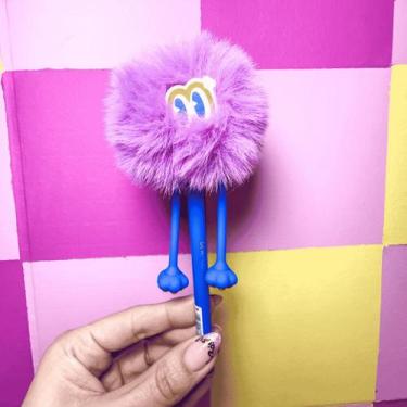 Imagem de Caneta Apagável Esferográfica Com Cabelo Super Crazy Fluffles - 0.7m -