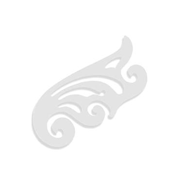 Imagem de Levolpe Régua Curva Francesa de Alfaiataria 25x11cm - Molde de Alfaiate