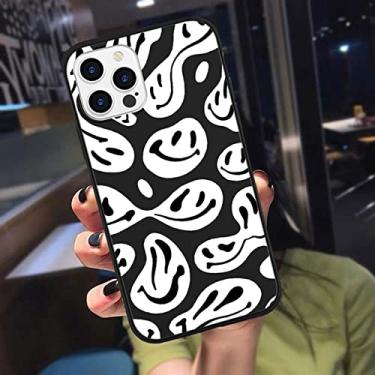 Imagem de Capa engraçada preta em smiley para Xiaomi para Redmi Note 8 10 9 Pro 10S 9S 9T 8T 7 6 Redmi 9A 9C 8A 7A 6A Capas para POCO X3 NFC Pro F3 M3, XIAOL, A013, para POCO M3 Pro