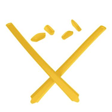 Imagem de Mryok Kits de reposição para ponteiras de orelha Oakley Flak Draft OO9364 – Opt, Amarelo, One Size