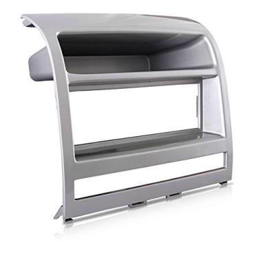 Imagem de Moldura 1 Din Prata Fiat Palio 2003 a 2012, Siena, Strada e Idea 2005 a 2012 AP518