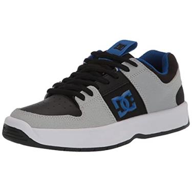 Imagem de DC Tênis infantil unissex Lynx Zero para skate, Preto/cinza, 11 Big Kid