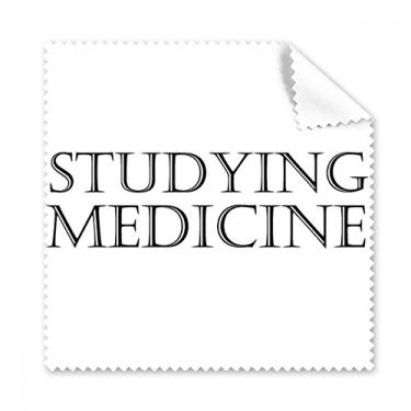 Imagem de Pano de limpeza de medicamentos de frases curtas para estudar, limpador, 5 peças