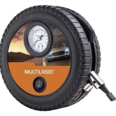 Imagem de Compressor De Ar Mini Bateria Portátil Multilaser Au615 12V