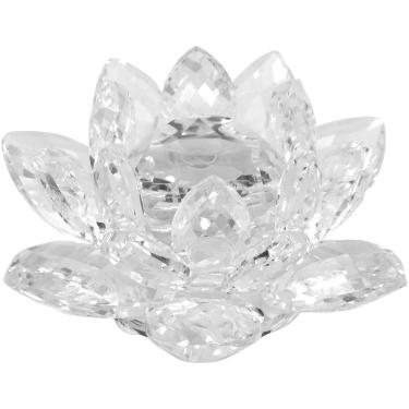 Imagem de VITRALLY CASTIÇAL 6x10x10cm CRISTAL TRANSP