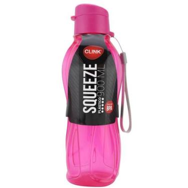 Imagem de Squeeze Plastico 600ml - Rosa - Cb1055 - Clink