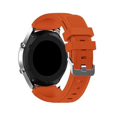 Imagem de Pulseira esportiva masculina e feminina para Samsung Galaxy Watch 6/5/4 de 40 mm e 44 mm/Galaxy Watch 5 Pro de 45 mm/Galaxy Watch 6/4 Classic de 47 mm, 43 mm, 46 mm e 42 mm/Galaxy Watch 3 de 41