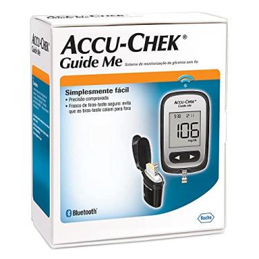 Imagem de Kit Accu-Chek Guide Me Mg/Dl C/10Tiras