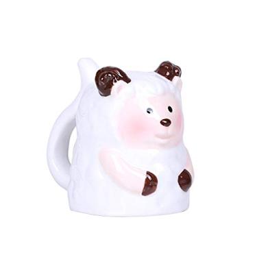 Imagem de Pacific Giftware Caneca Expresso Topsy Turvy Sheep Caneca Adorável De Cabeça Para Decoração Doméstica