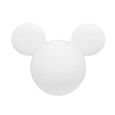 Imagem de Luminária Abajur Decoração Infantil Mickey Mouse Clean Disney Orelhas com Lâmpada LED