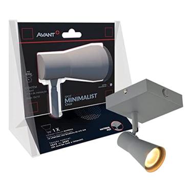 Imagem de Spot Minimalist, Direcionável, 1x, Soquete E27, Cinza, Avant
