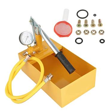 Imagem de Bomba de teste, bomba de teste de pressão de 2,5 MPa bomba de teste hidrostático para uma variedade de recipientes de pressão, tubulações, válvulas e outros testes de pressão, 13 ml/tempo