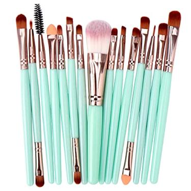 Imagem de 6 peças-20 peças conjunto de pincéis de maquiagem cosméticos para ferramentas de maquiagem para rosto feminino beleza profissional base blush sombra, t03, china