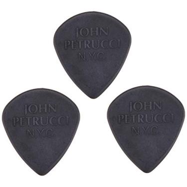 Imagem de Palhetas de guitarra Dunlop John Petrucci Signature Primetone | 3 palhetas | Jazz | Preto 1,38 mm