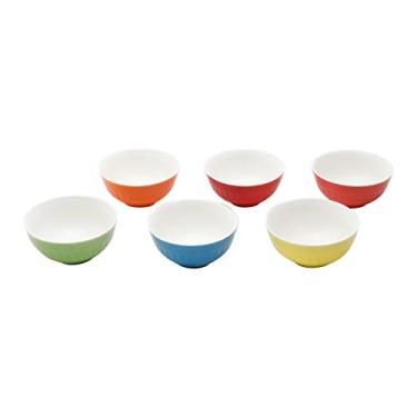 Imagem de CJ 6 BOWLS CERÂMICA COLORIDOS MARY 13x8cm