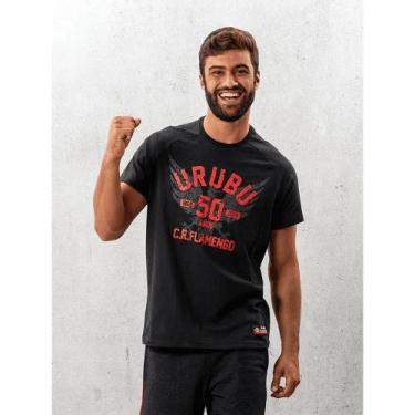 Imagem de Camiseta Braziline Flamengo Urubu Premium - Preto