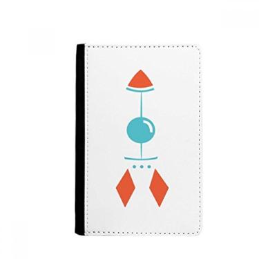 Imagem de Porta-passaporte Universo Alienígena Monster Rocket Notecase Burse carteira capa porta-cartão, Multicolor