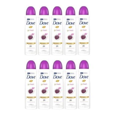 Imagem de Kit 10 Desodorante Dove Nutritive Secrets Aerosol Antitransp Lavanda e Flores Brancas