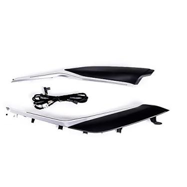 Imagem de JESYMBX Para BMW Nova Série 3/4 G20 G22 M3 M4 2020 2021 Luz ambiente console central interno 11 cores acabamentos decorativos