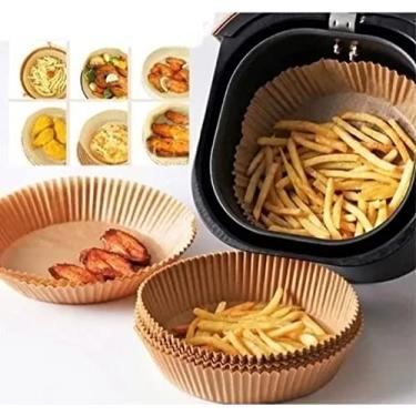 Imagem de Protetor Fritadeira Airfryer 16 Cm Papel Descartável C/ 100