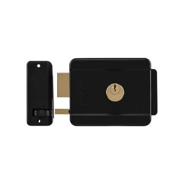 Imagem de Fechadura De Sobrepor Intelbras Fx 500 Preta Elétrica