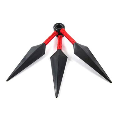 Imagem de KIT com 3 Kunais Naruto Vermelha