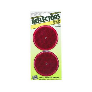 Imagem de Refletor HY-KO PROD, pacote com 2, 8,6 cm (3-1/4"), vermelho (CDRF-5R)