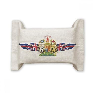 Imagem de Bolsa de linho de algodão com símbolo do país do Reino Unido