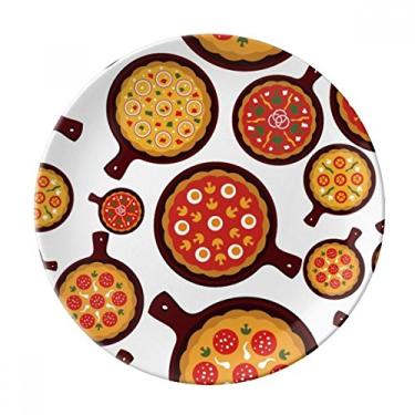 Imagem de Comida de tomate Pizza Italy Prato decorativo de porcelana Salver Prato de jantar