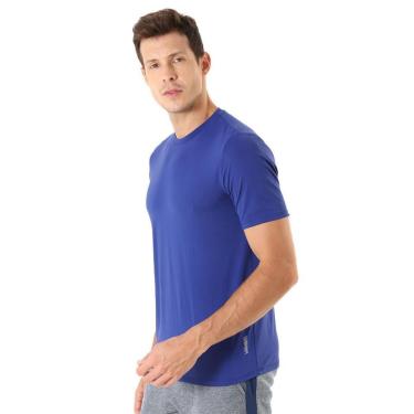 Imagem de Camiseta Masculina Manga Curta UV 50+ Luna  Royal Líquido-Masculino
