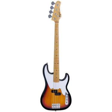 Imagem de Contra Baixo Tagima Passivo Tw-66 Woodstock Sunburst Lf/Wh