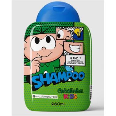 Imagem de Shampoo 3 Em 1 Cebolinha Kids Cia Da Natureza 260 Ml
